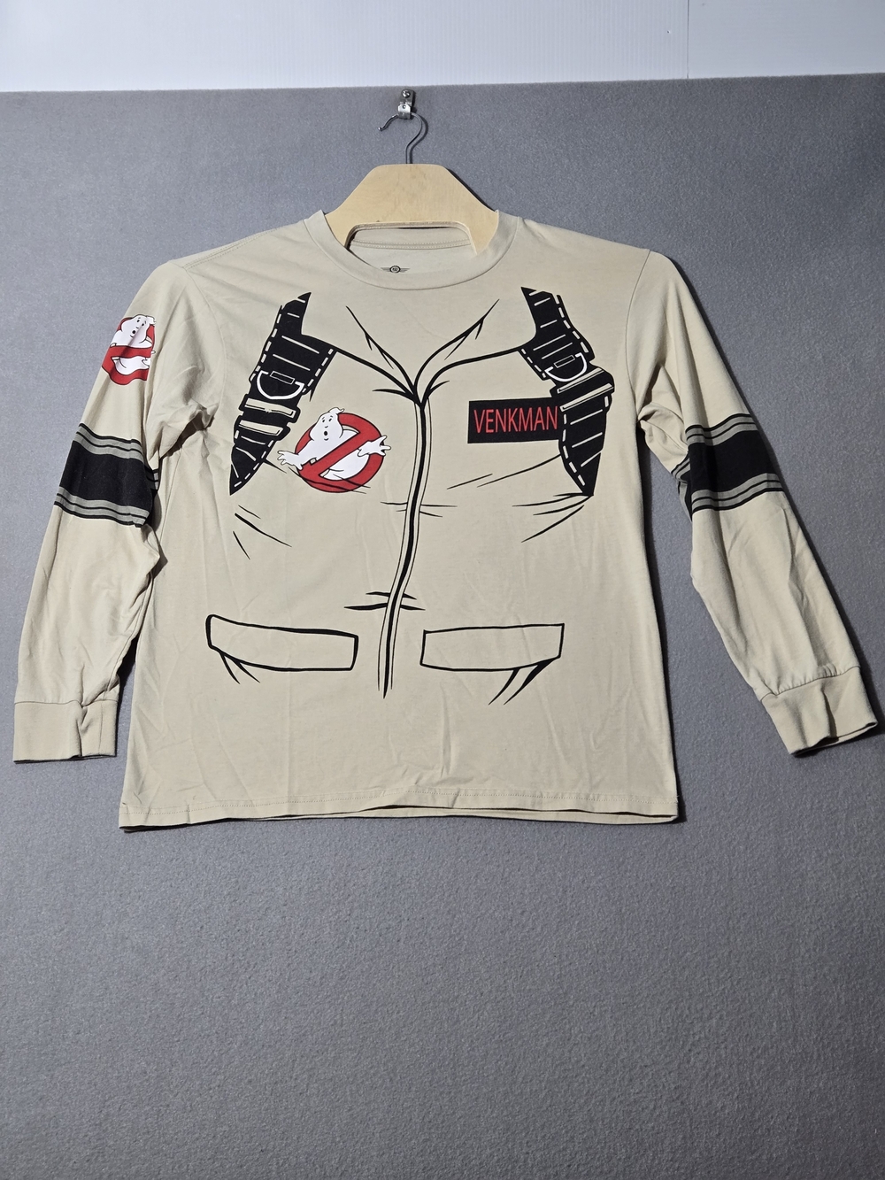 Ghostbusters Venkman Adult Size L Costume Long Sleeve Shirt